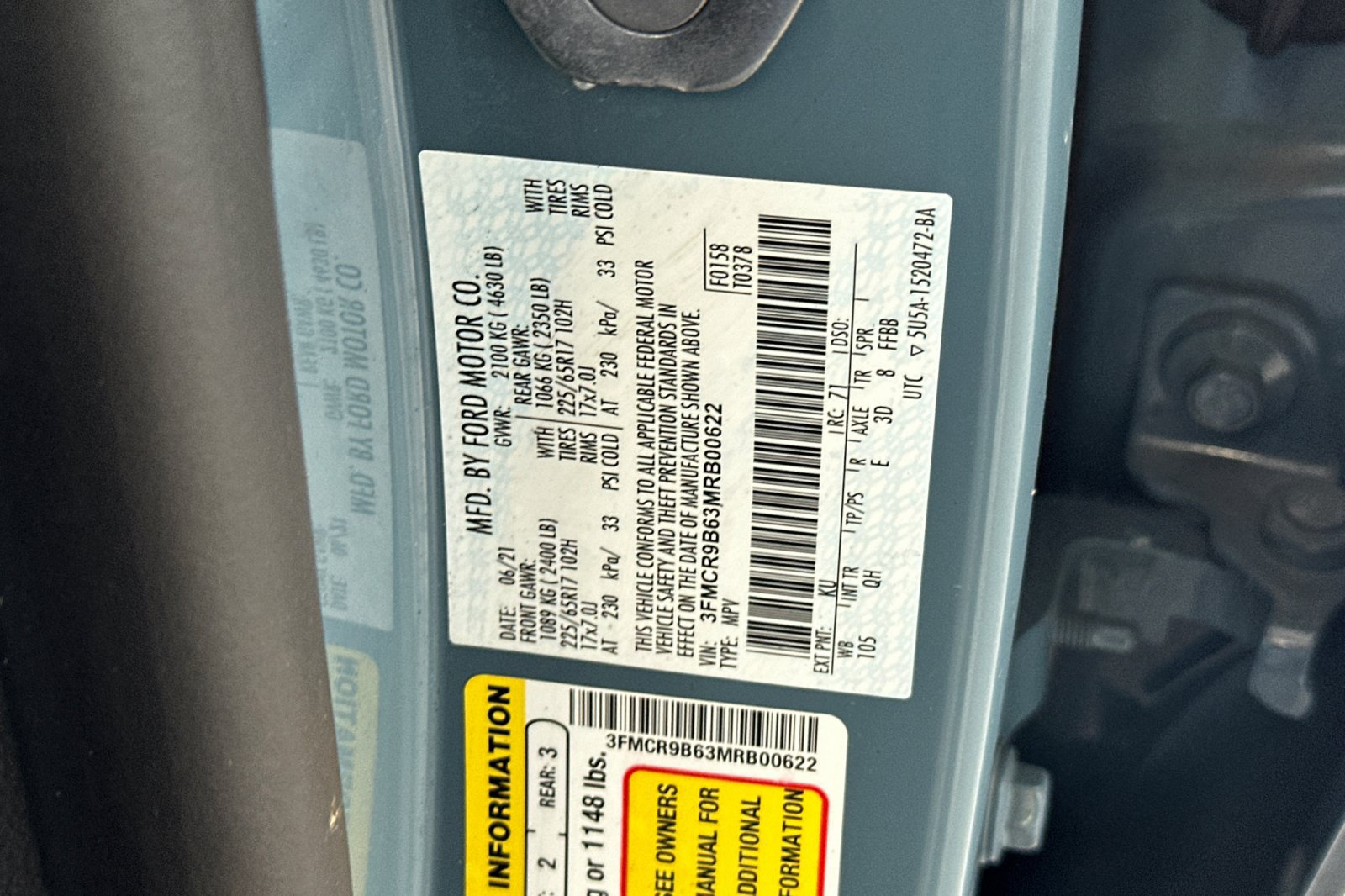 Used 2021 Ford Bronco Sport Big Bend AWD/4WD image 29