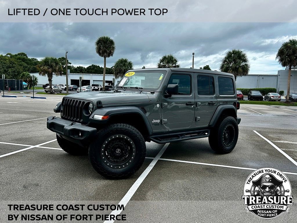 Used 2021 Jeep Wrangler Unlimited Sport w/ Sun And Sound Package