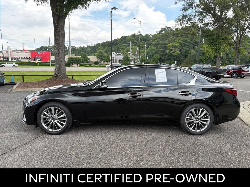 Certified 2024 INFINITI Q50 Luxe w/ Cargo Package RWD image 7