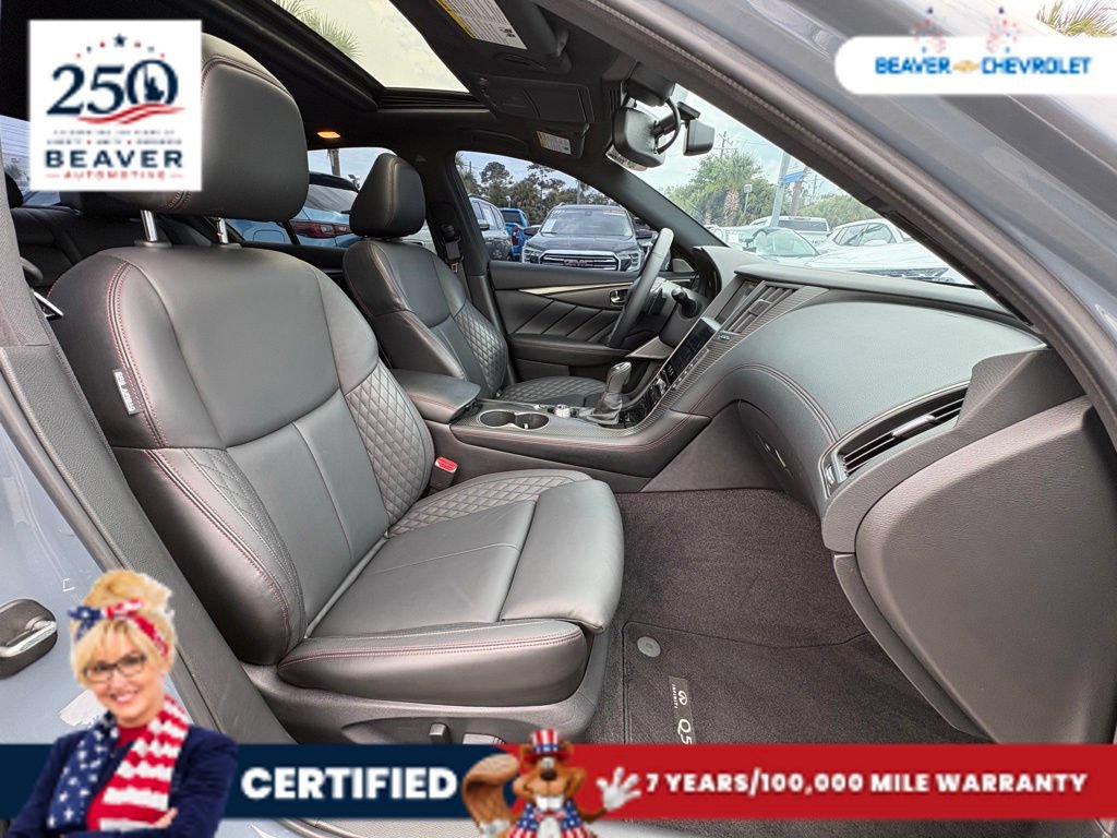 Used 2023 INFINITI Q50 Red Sport 400 AWD/4WD image 25