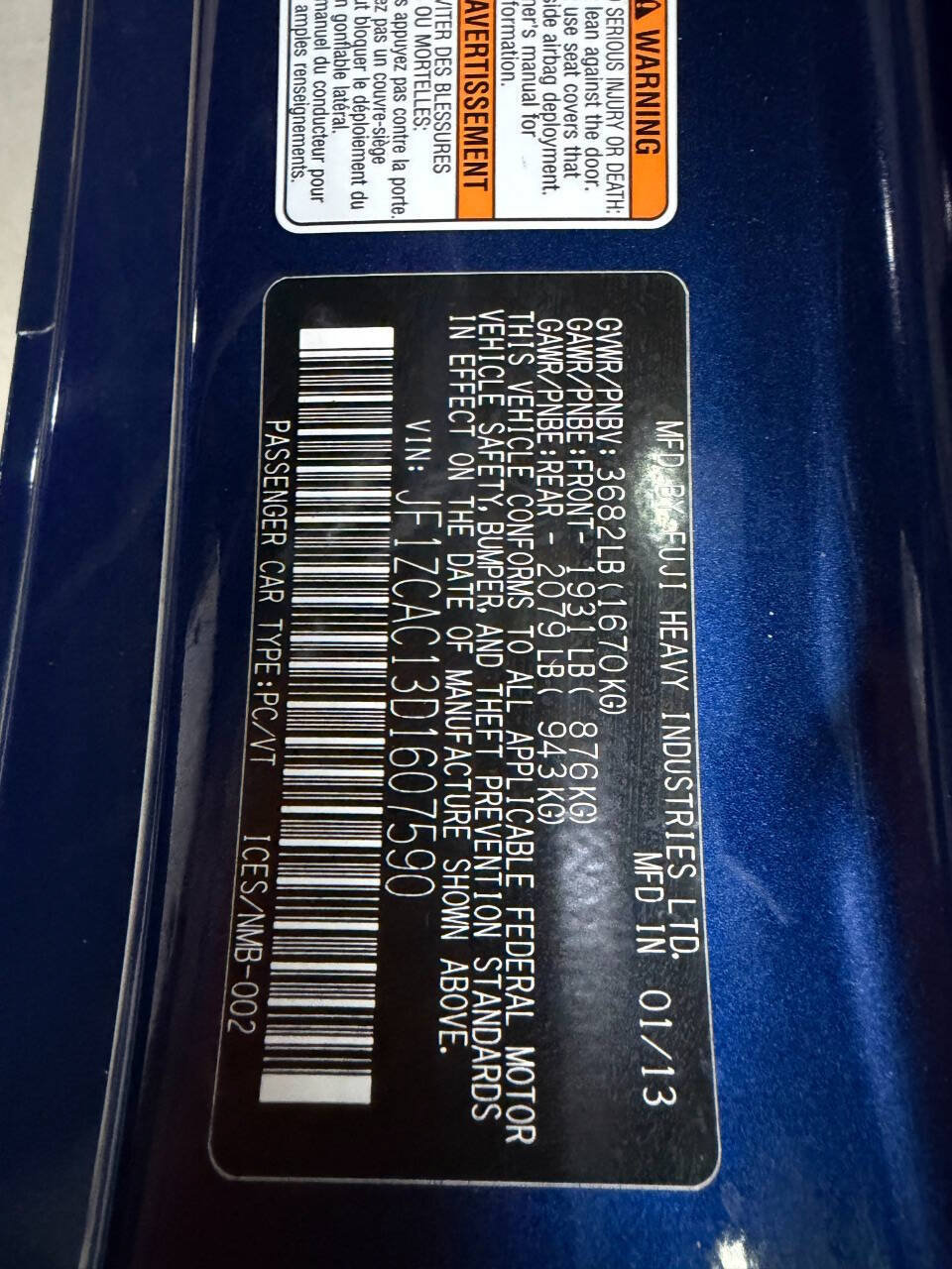 Used 2013 Subaru BRZ Limited RWD image 22