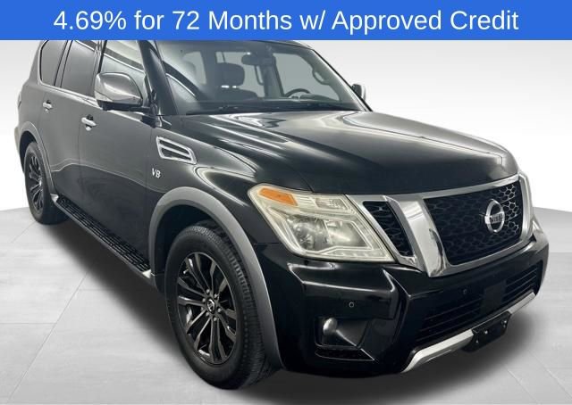 Used 2017 Nissan Armada Platinum w/ Captain Seat Package AWD/4WD image 1