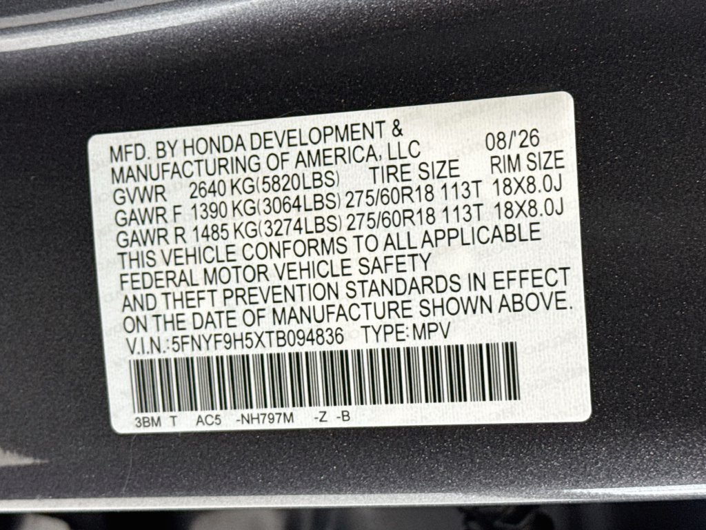 New 2026 Honda Passport TrailSport image 32