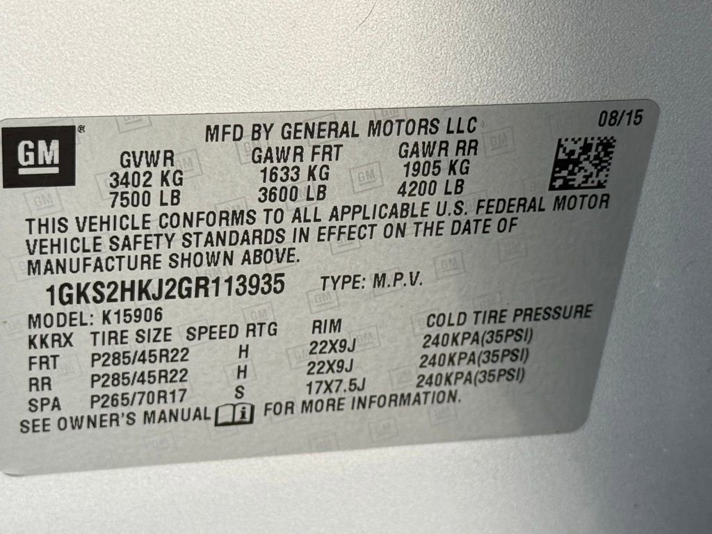 Used 2016 GMC Yukon XL Denali w/ Open Road Package AWD/4WD image 30