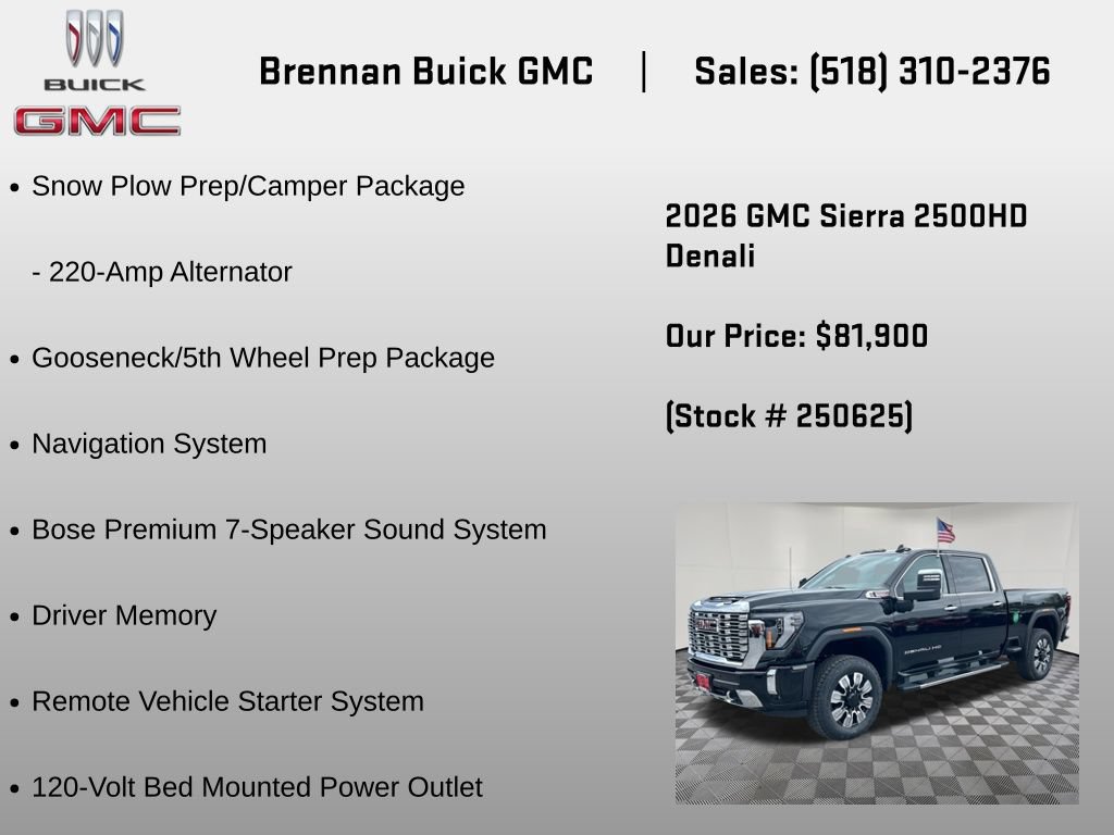 New 2026 GMC Sierra 2500 Denali AWD/4WD image 6