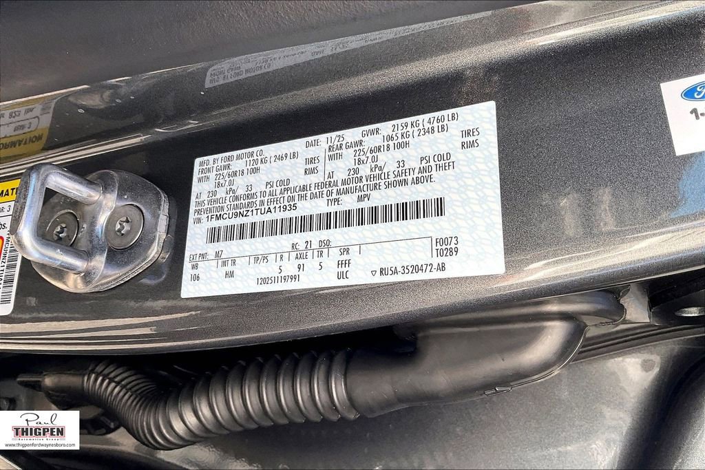 New 2026 Ford Escape ST-Line Select w/ Tech Pack #1 image 13