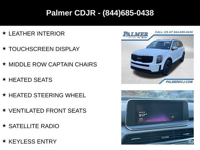 Used 2022 Kia Telluride EX w/ EX Premium Package image 12