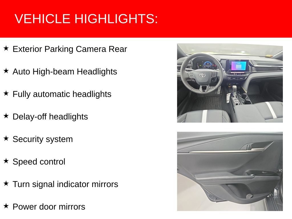 Certified 2026 Toyota Camry SE FWD image 27