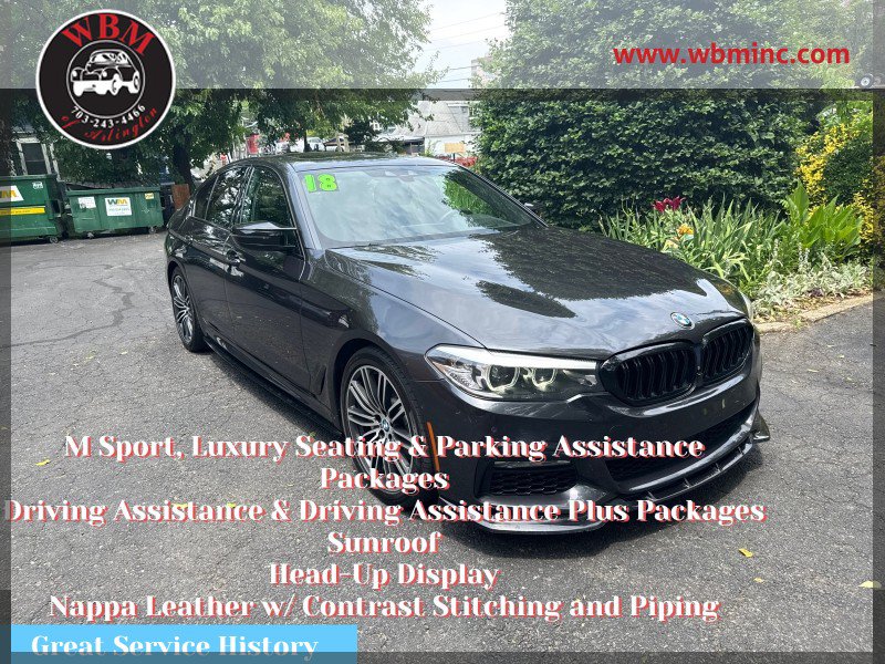 Used 2018 BMW 540i xDrive AWD/4WD image 1