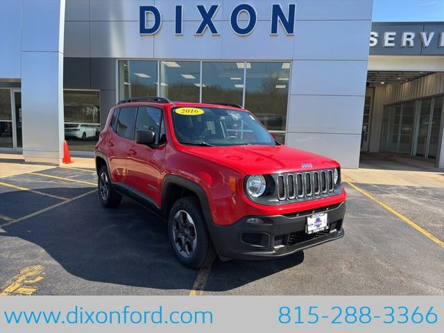 Used 2016 Jeep Renegade Sport w/ Power & Air Group AWD/4WD 360° Tour