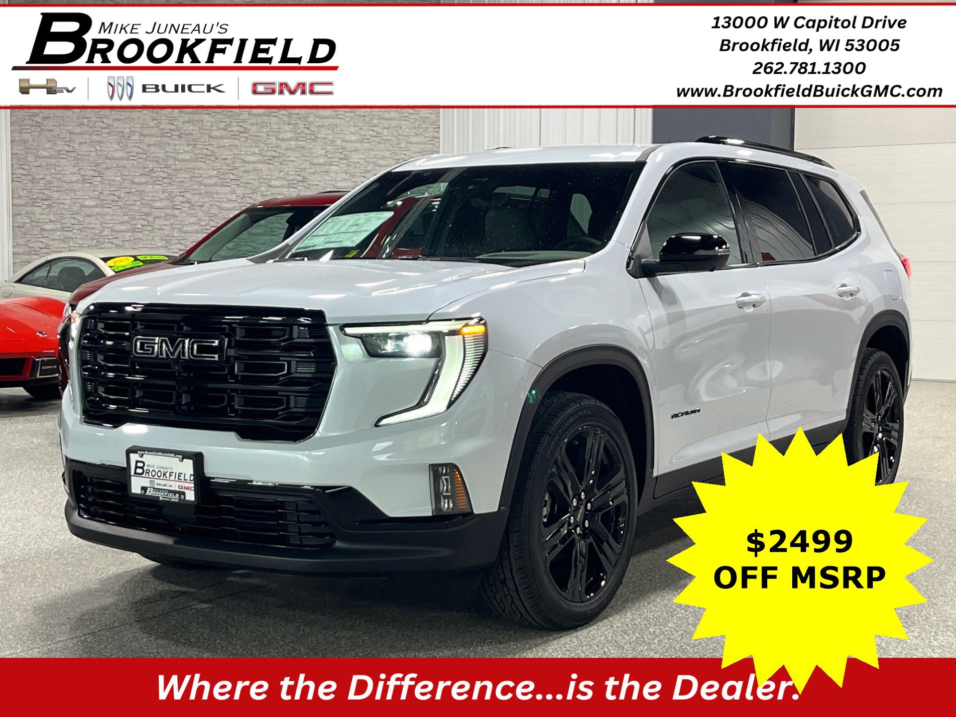 New 2026 GMC Acadia Elevation w/ Black Edition AWD/4WD image 1