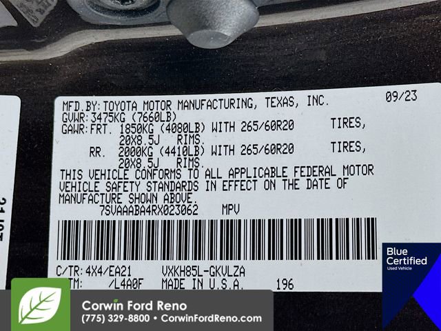 Used 2024 Toyota Sequoia Limited image 36