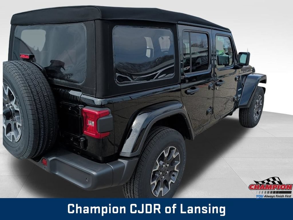Used 2024 Jeep Wrangler Unlimited Sahara w/ Technology Group AWD/4WD image 5
