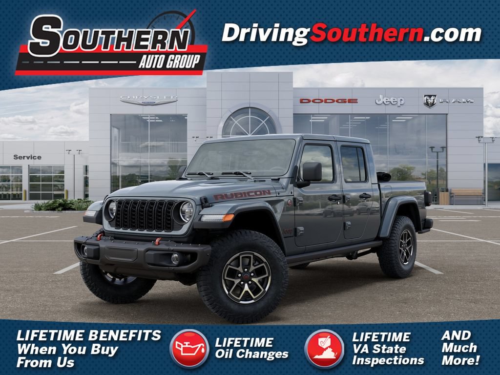 New 2026 Jeep Gladiator Rubicon w/ Safety Group AWD/4WD 360° Tour