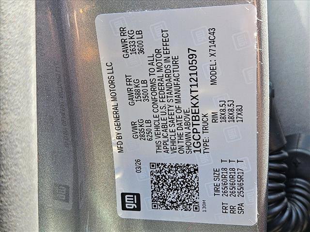New 2026 Chevrolet Colorado W/T AWD/4WD image 19