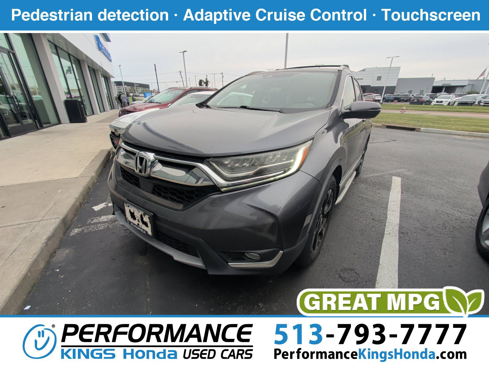 Used 2018 Honda CR-V Touring image 1