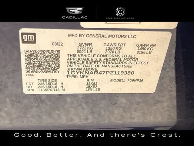 Certified 2023 Cadillac XT5 Luxury FWD image 34