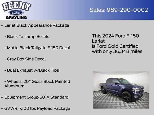 Used 2024 Ford F150 Lariat AWD/4WD image 13