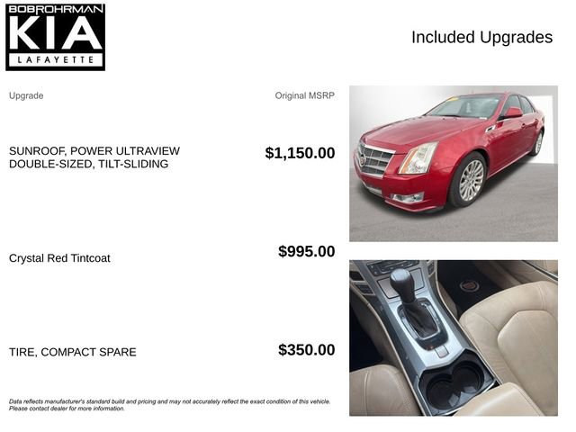 Used 2011 Cadillac CTS Performance AWD/4WD image 4