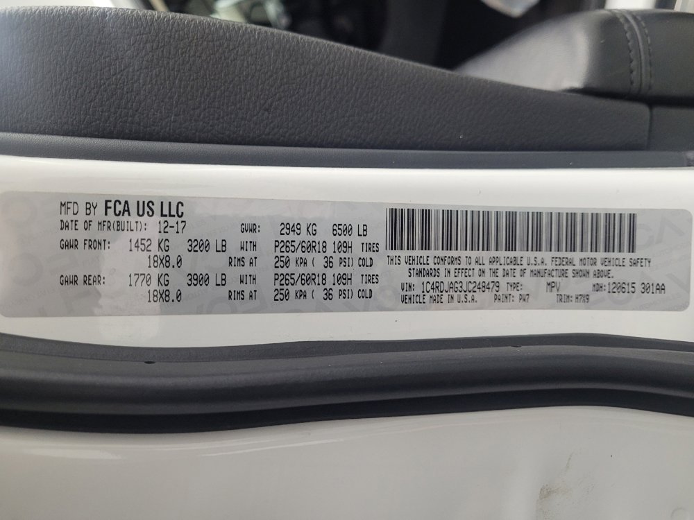 Used 2018 Dodge Durango SXT w/ Quick Order Package 2BB image 33