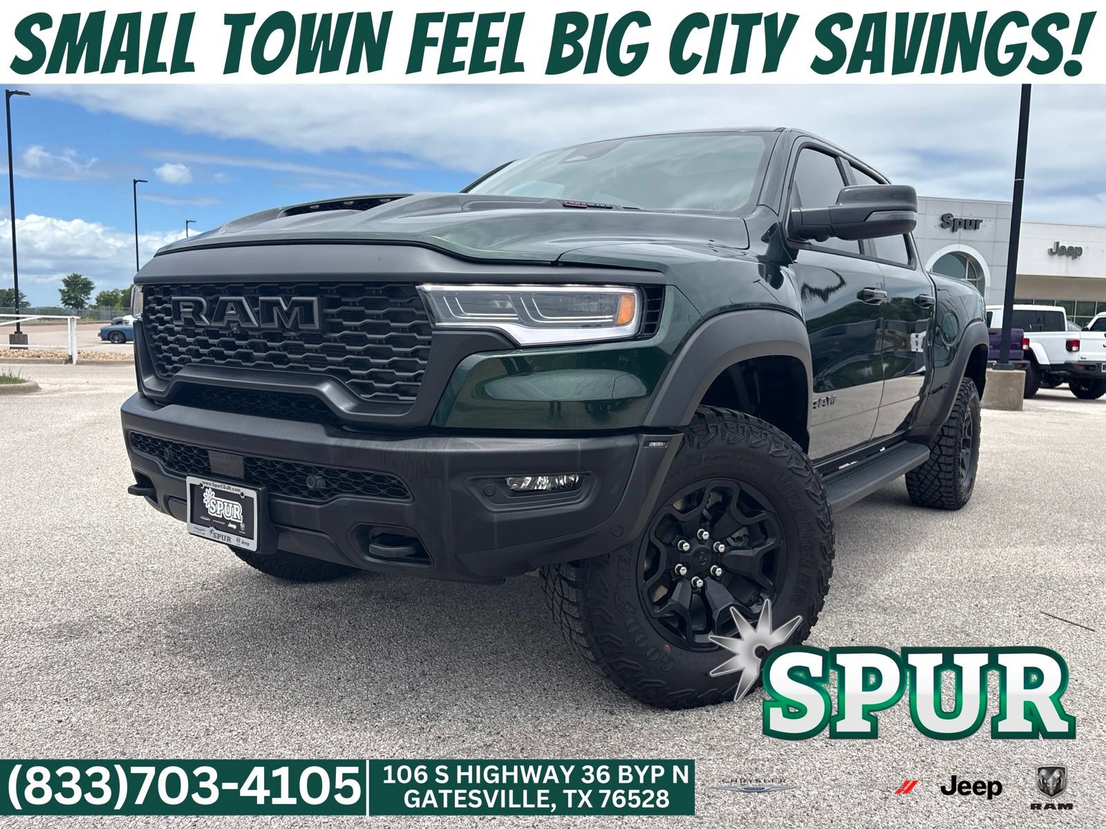 New 2026 RAM 1500 RHO w/ RHO Level 1 Equipment Group