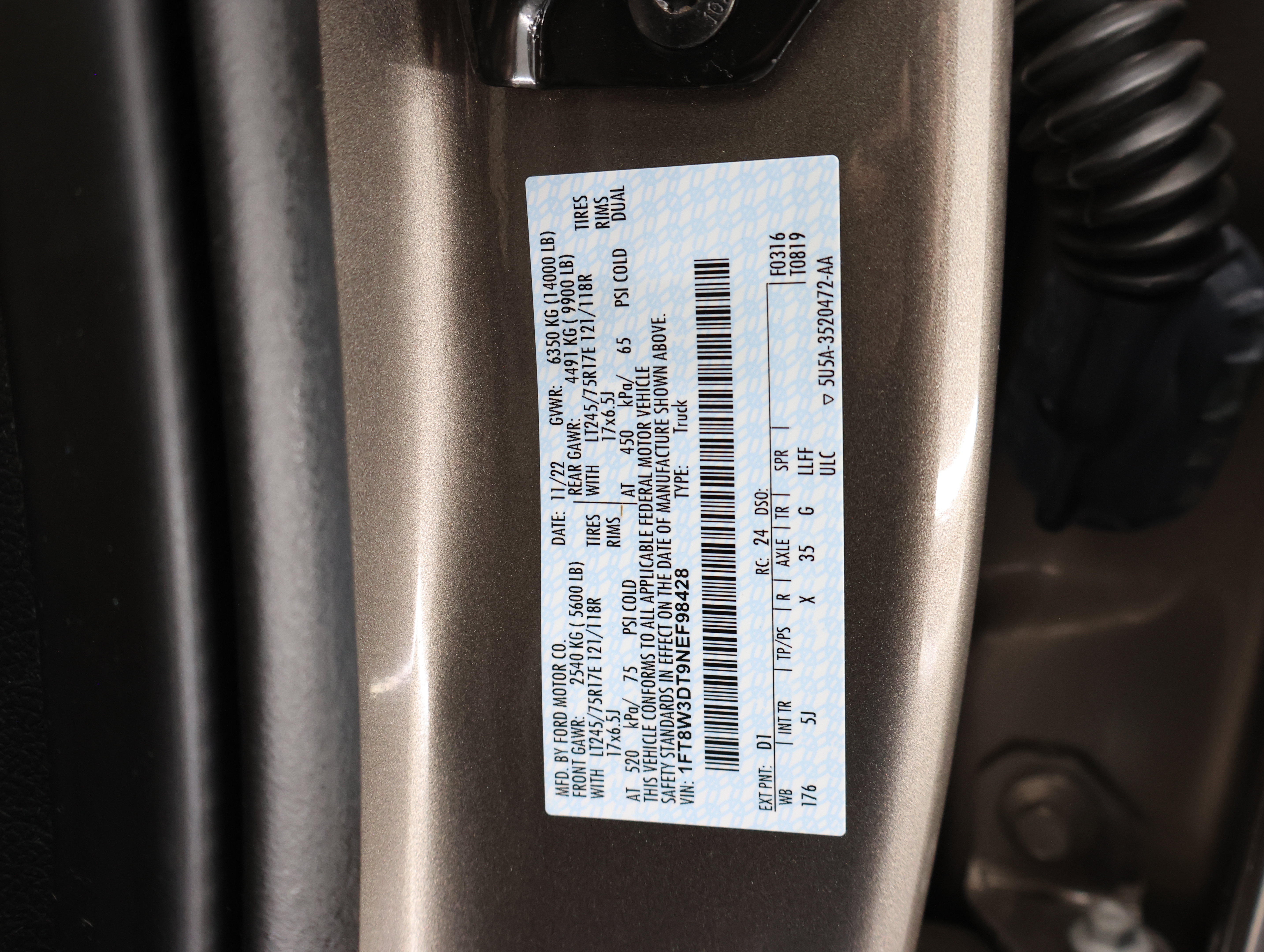 Used 2022 Ford F350 Lariat w/ Lariat Ultimate Package AWD/4WD image 64