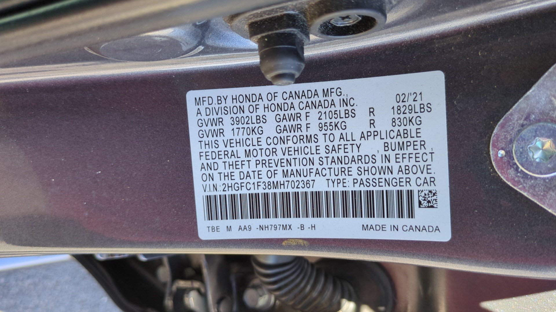 Used 2021 Honda Civic EX image 33