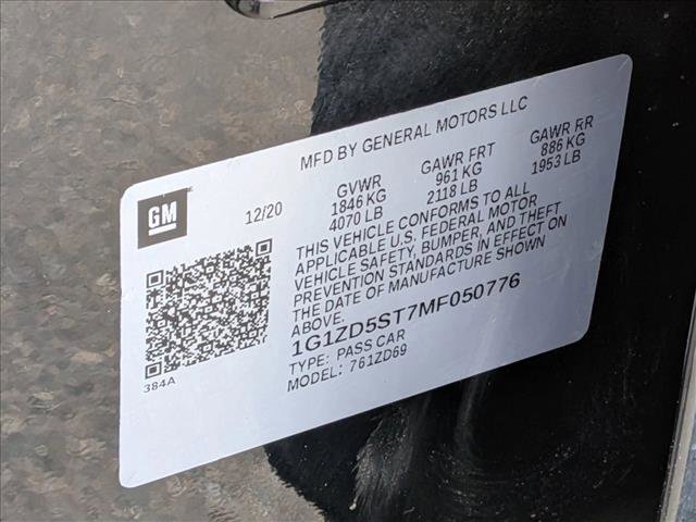 Used 2021 Chevrolet Malibu LT image 24