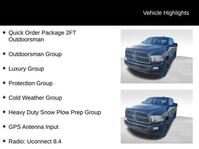 Used 2016 RAM 2500 Outdoorsman image 8