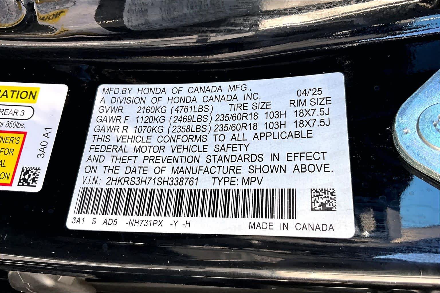 Used 2025 Honda CR-V EX-L image 36