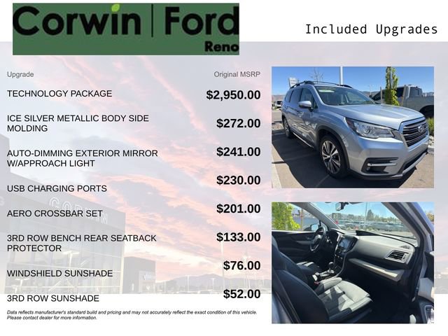 Used 2021 Subaru Ascent Limited w/ Technology Package image 3