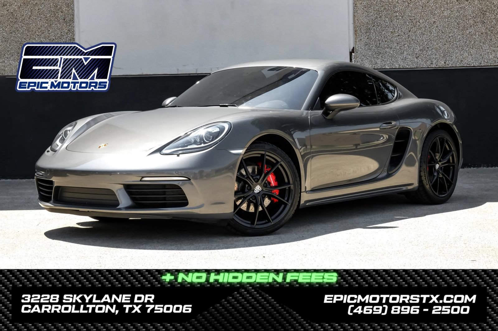 Used 2019 Porsche 718 Cayman S