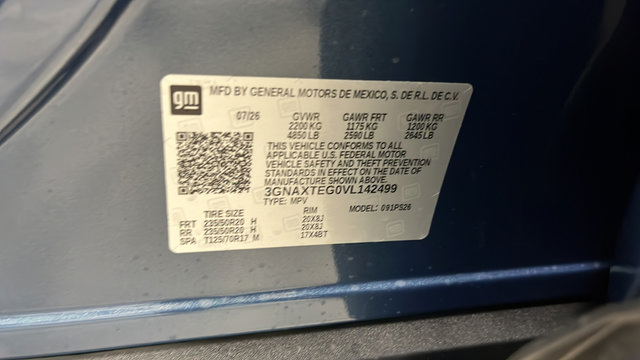 New 2027 Chevrolet Equinox RS w/ Safety and Technology Package AWD/4WD image 28
