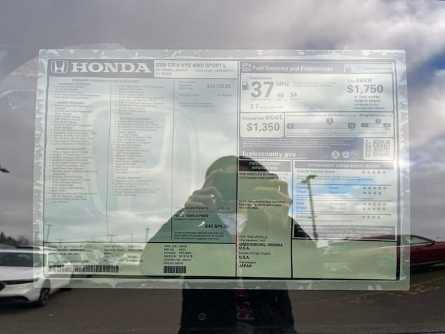 New 2026 Honda CR-V Sport-L image 29