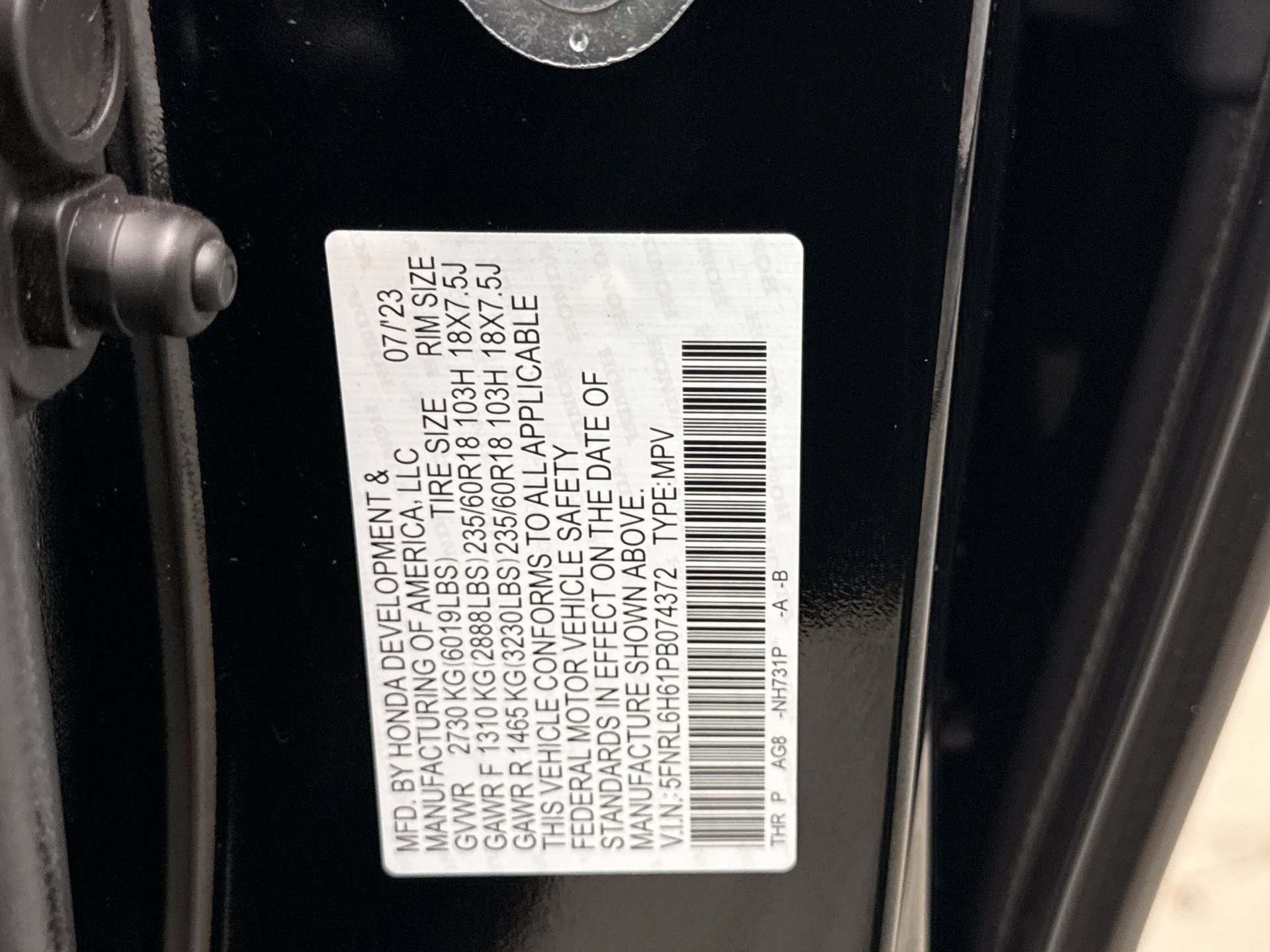 Used 2023 Honda Odyssey EX-L image 25