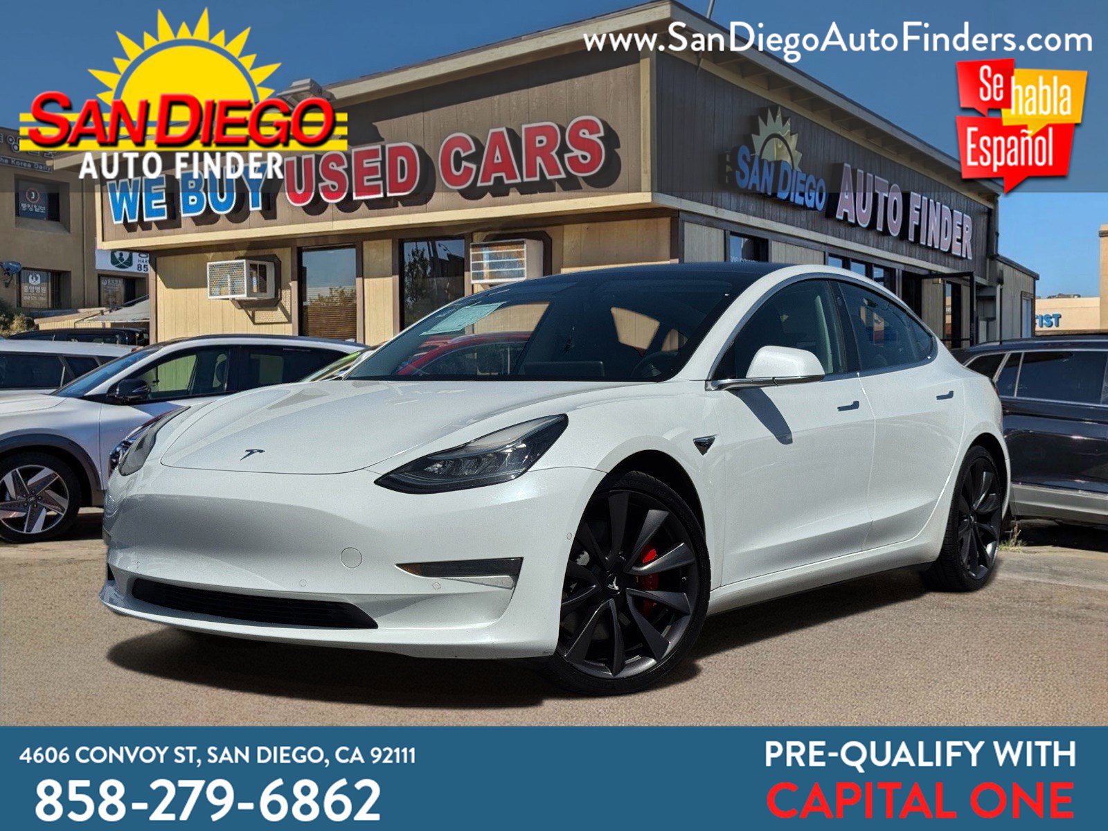 Used 2020 Tesla Model 3 Performance