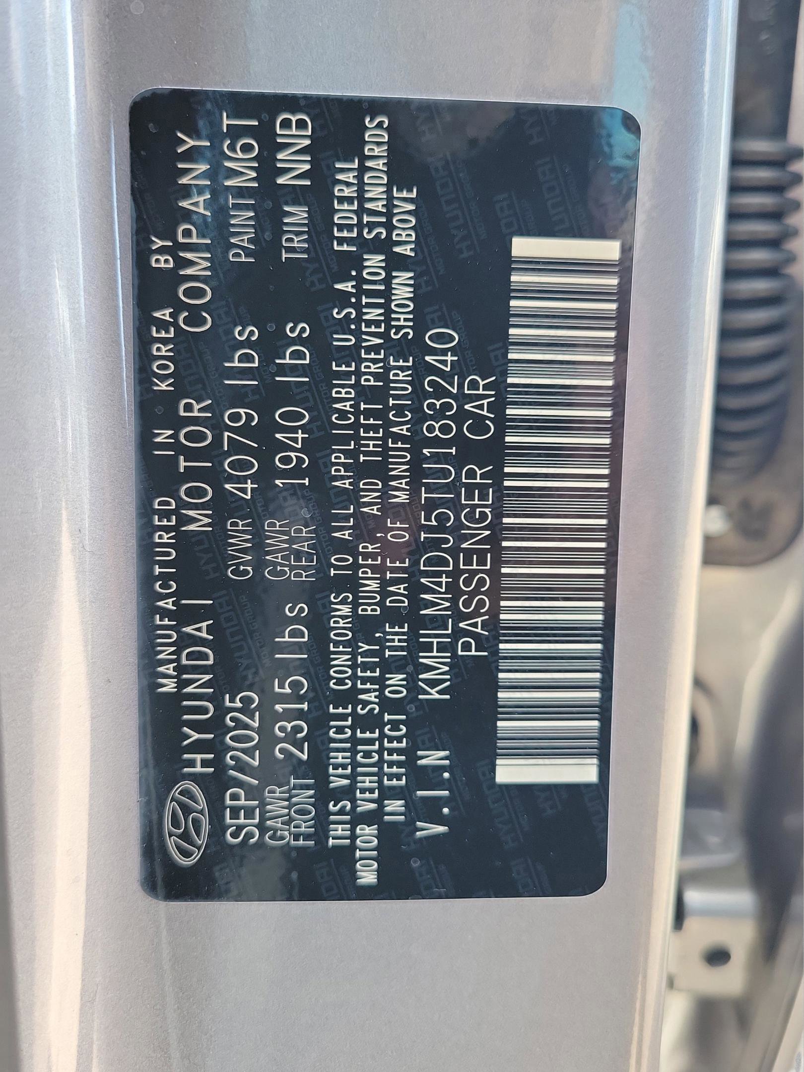 New 2026 Hyundai Elantra Blue image 21