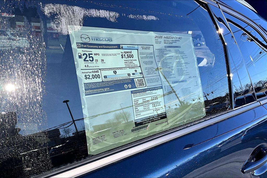 New 2026 MAZDA CX-90 3.3 Turbo w/ Preferred Package image 25