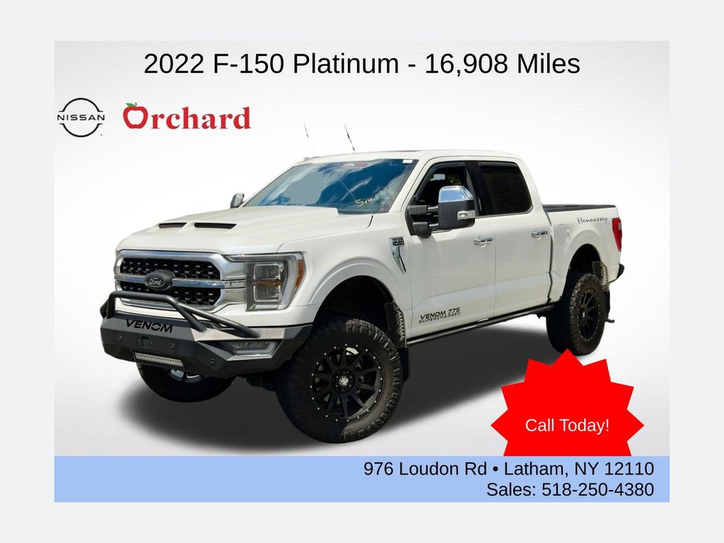 Used 2022 Ford F150 Platinum w/ Equipment Group 701A High AWD/4WD 360° Tour