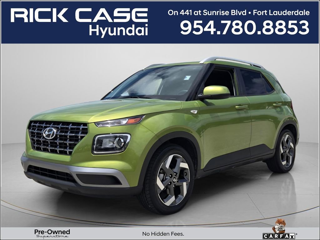 Certified 2023 Hyundai Venue SEL w/ Cargo Package FWD image 1