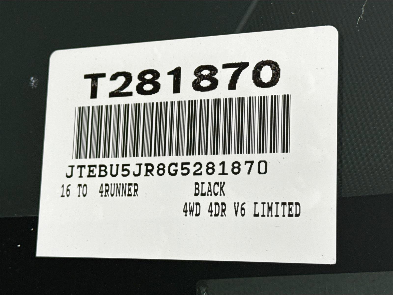 Used 2016 Toyota 4Runner Limited image 49