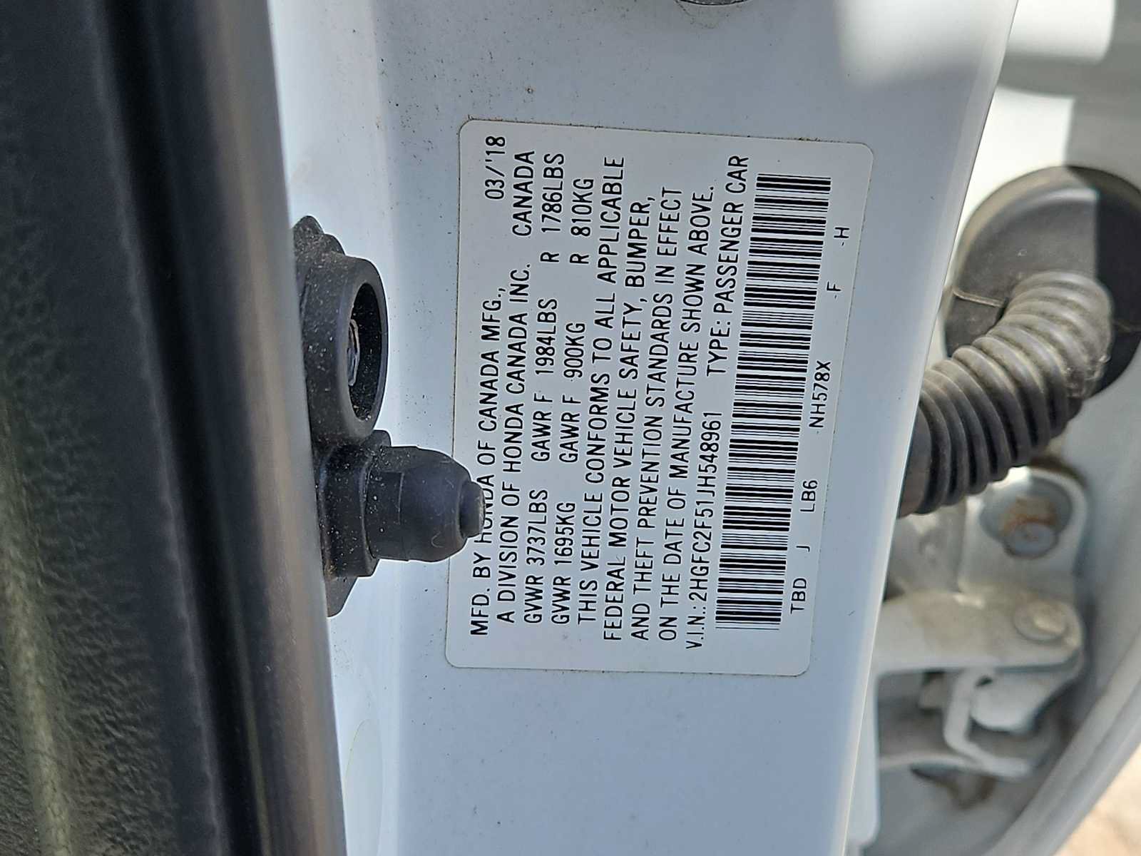 Used 2018 Honda Civic LX image 34