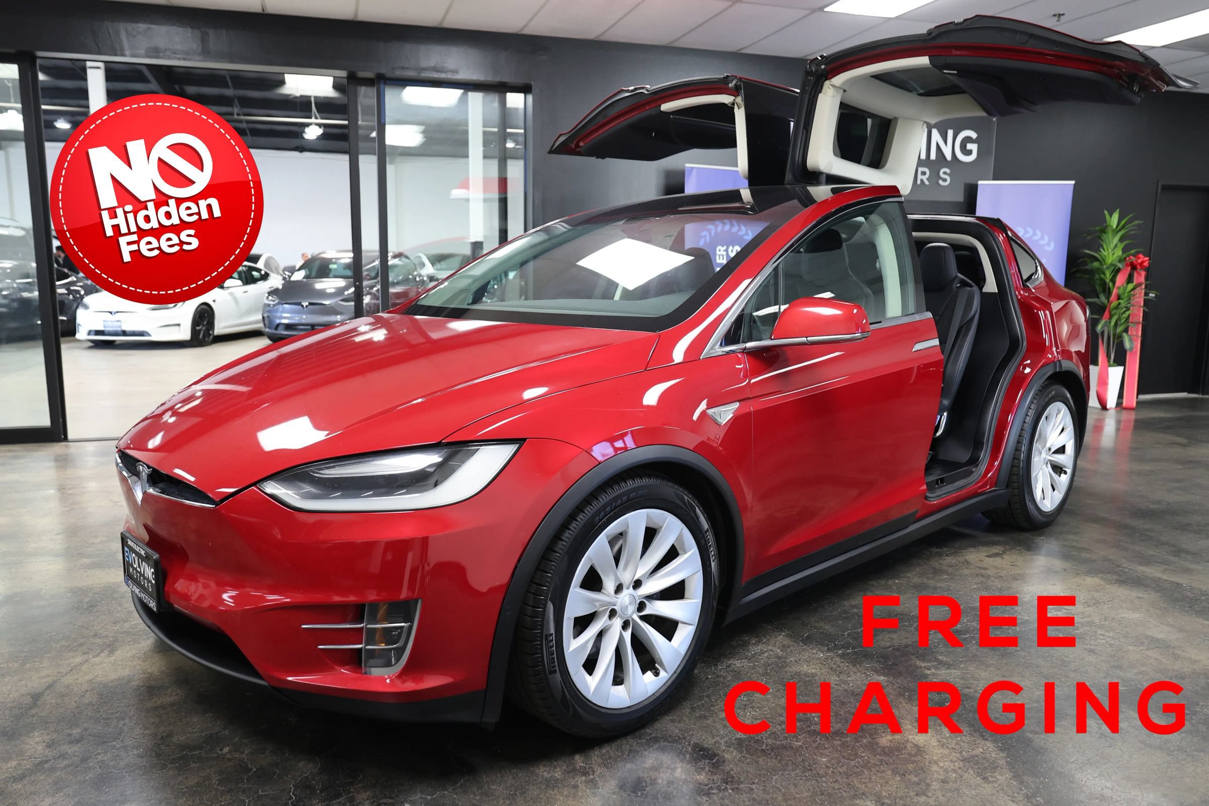Used 2016 Tesla Model X 75D AWD/4WD image 1