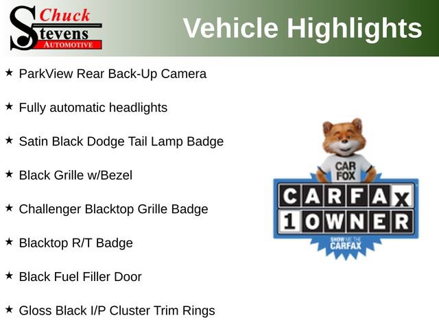 Used 2023 Dodge Challenger R/T w/ Blacktop Package RWD image 17