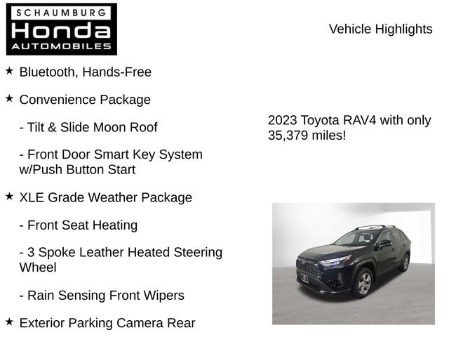 Used 2023 Toyota RAV4 XLE w/ Convenience Package AWD/4WD image 8