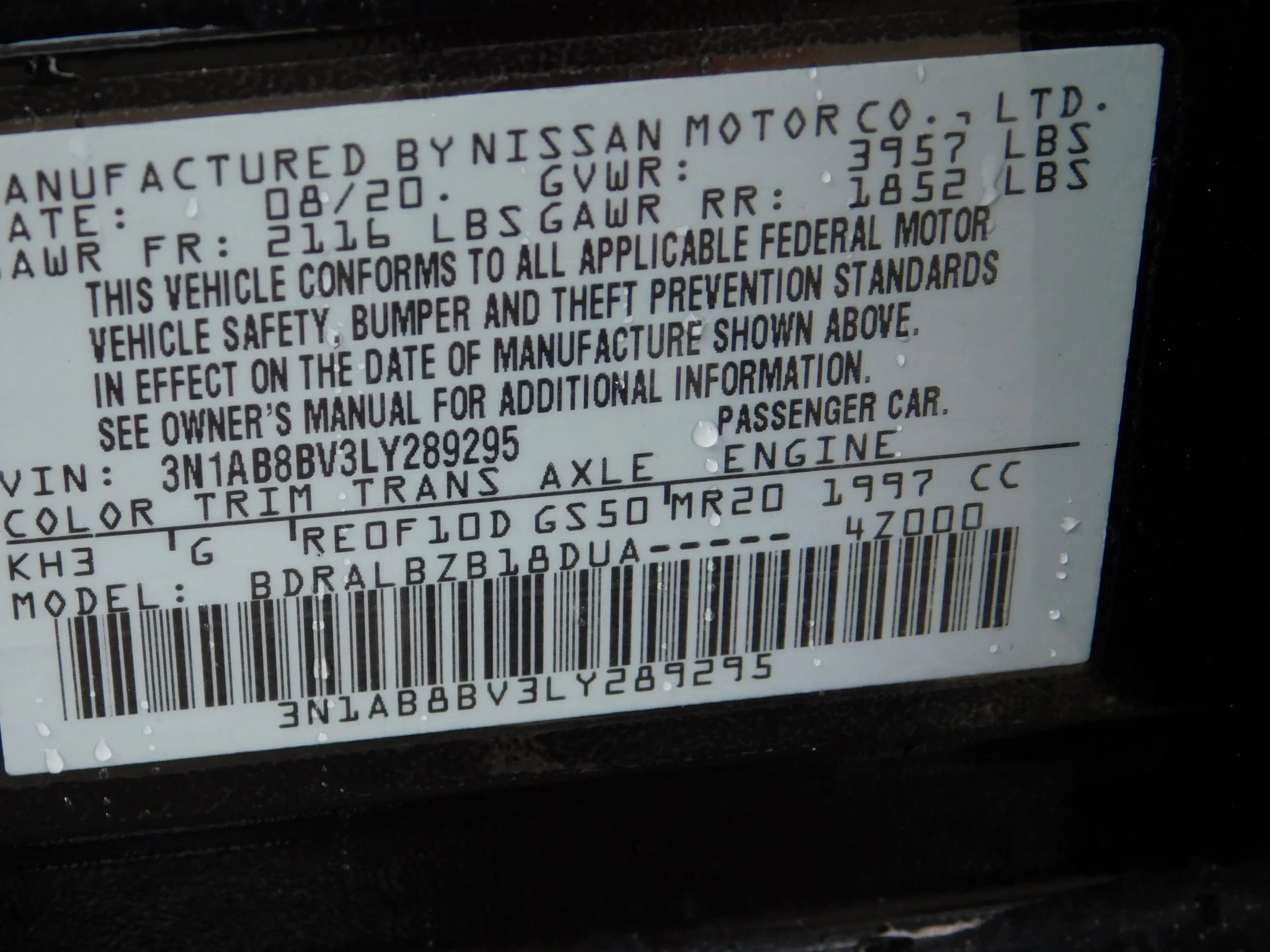 Used 2020 Nissan Sentra S FWD image 23