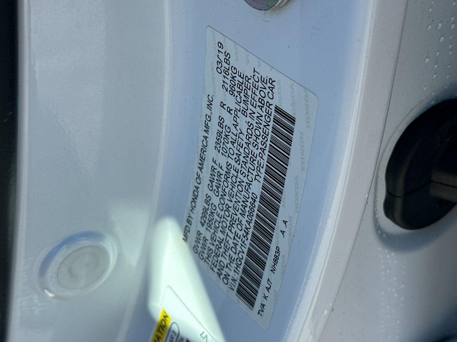 Used 2019 Honda Accord EX-L image 29