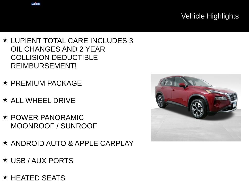 Used 2021 Nissan Rogue SV w/ Premium Package AWD/4WD image 7