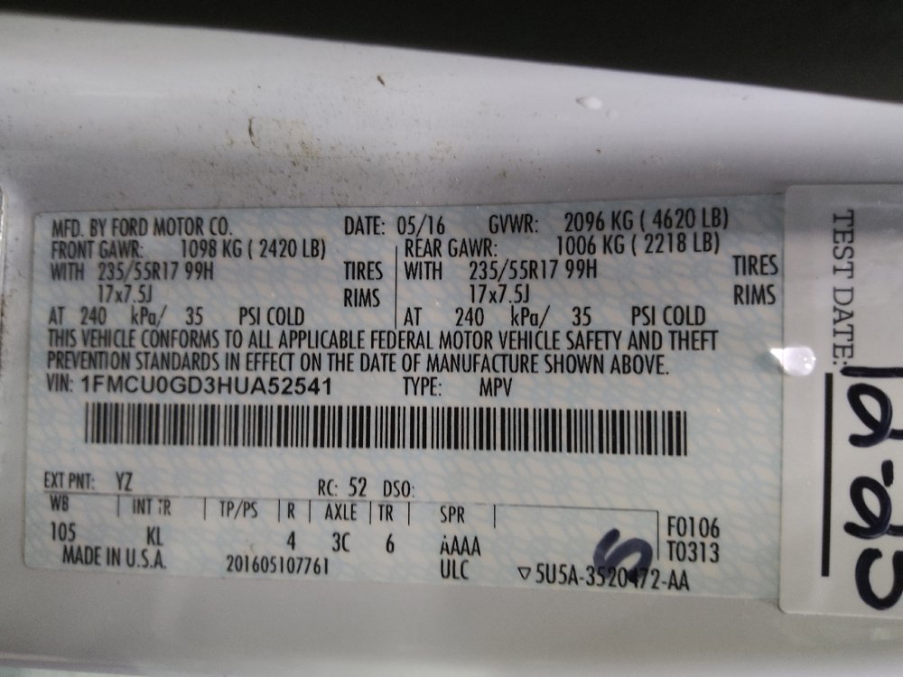 Used 2017 Ford Escape SE FWD image 33
