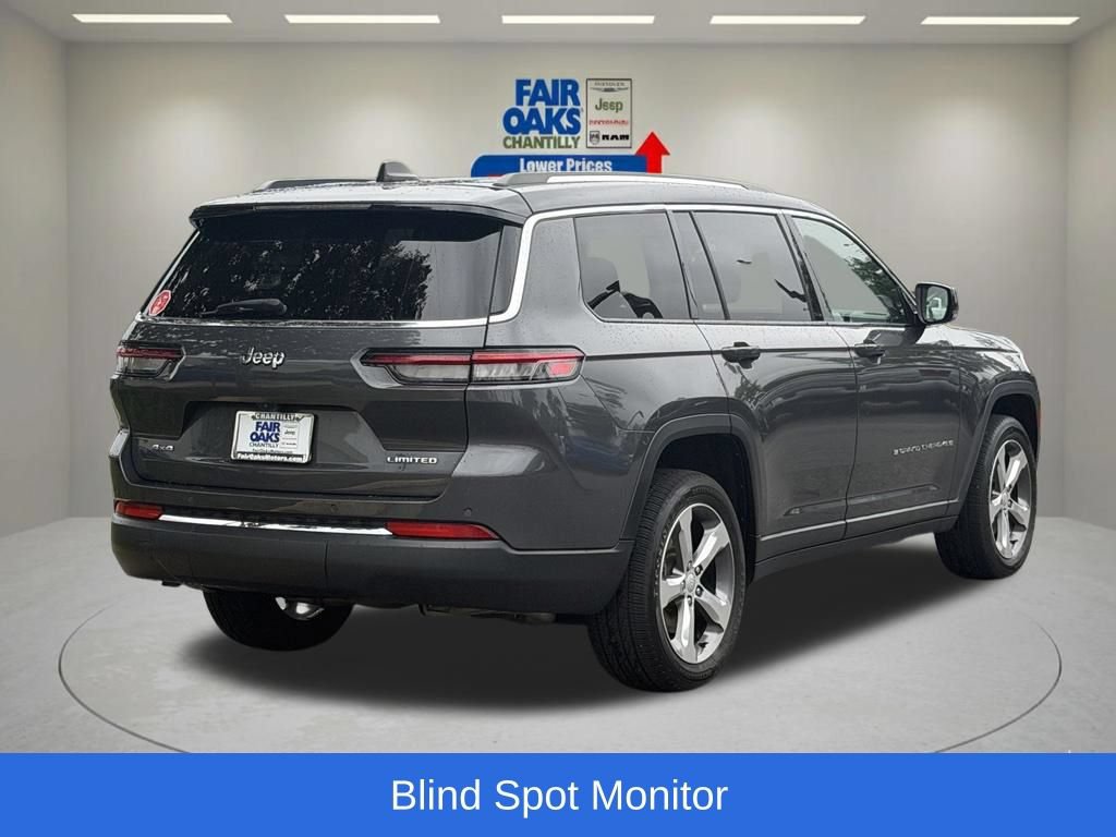Certified 2021 Jeep Grand Cherokee L Limited AWD/4WD image 8